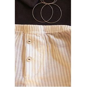aerie Intimates & Sleepwear - White striped sleep shorts by aerie. aerie Intimates & Sleepwear - White striped sleep shorts by aerie.